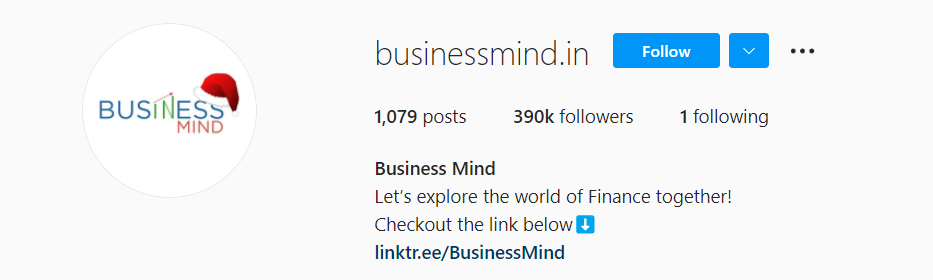 business mind instagram account