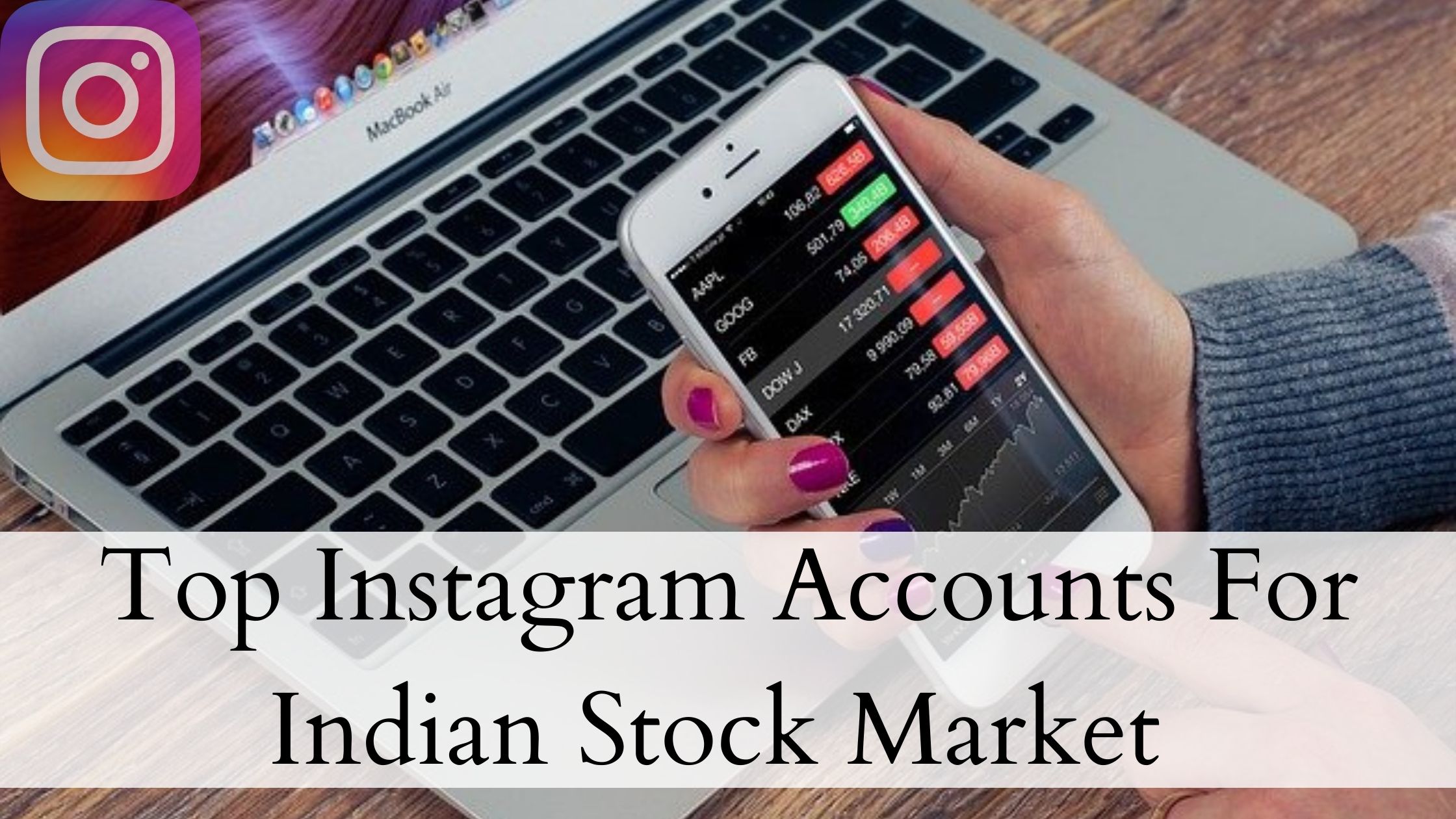 indian stock market instagram accounts