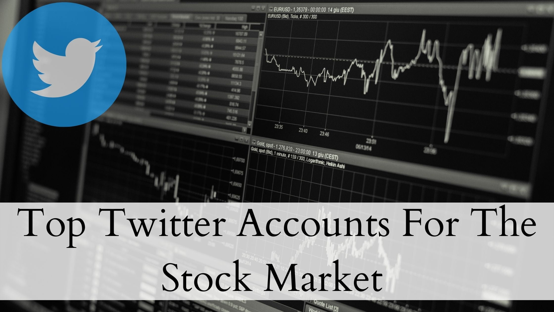 Twitter Accounts For Indian Stock Market