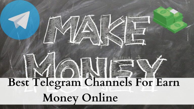 online earn money telegram channels