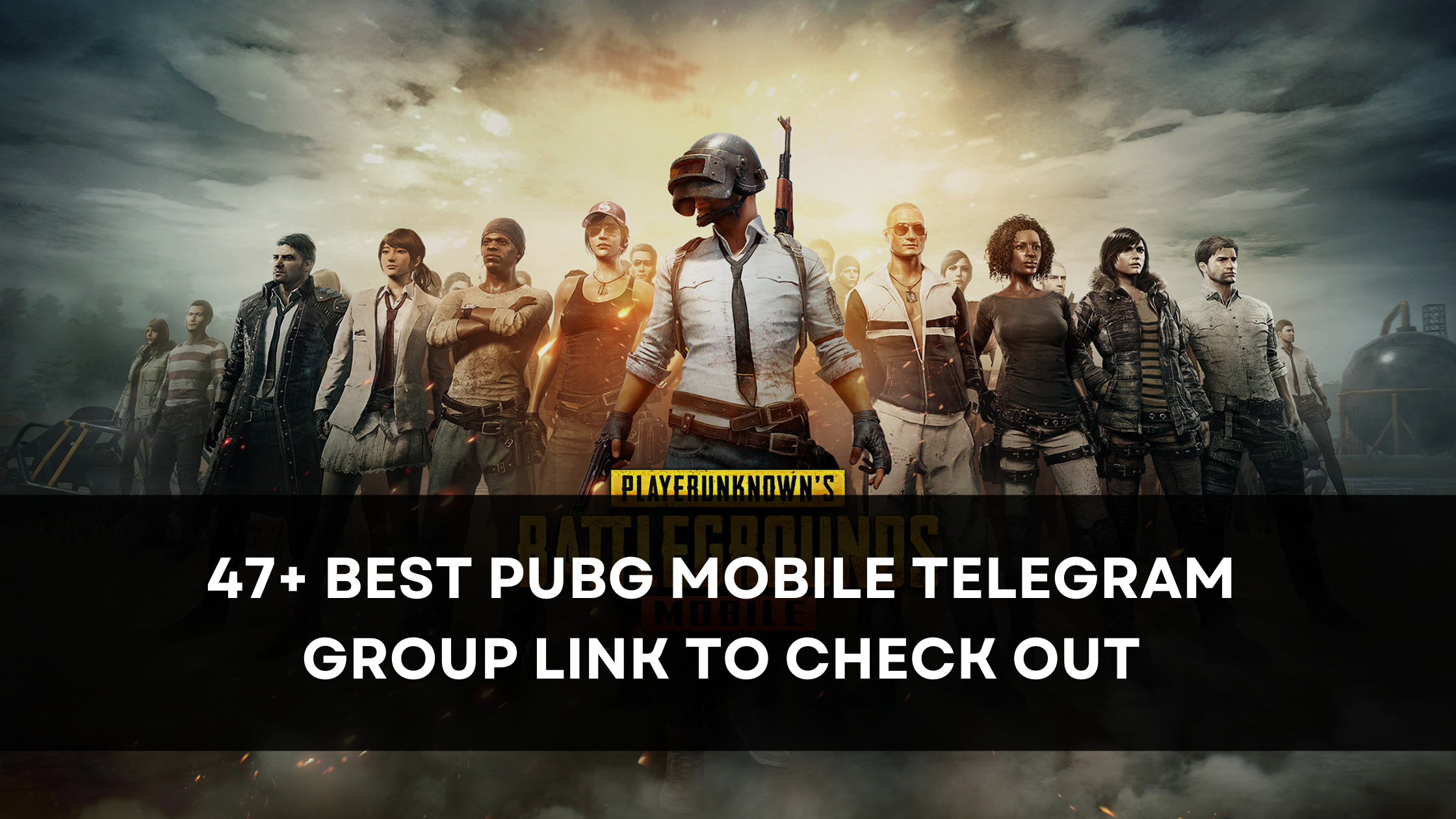 47+ Best PUBG Mobile Telegram Group Link to check out [August 2023]