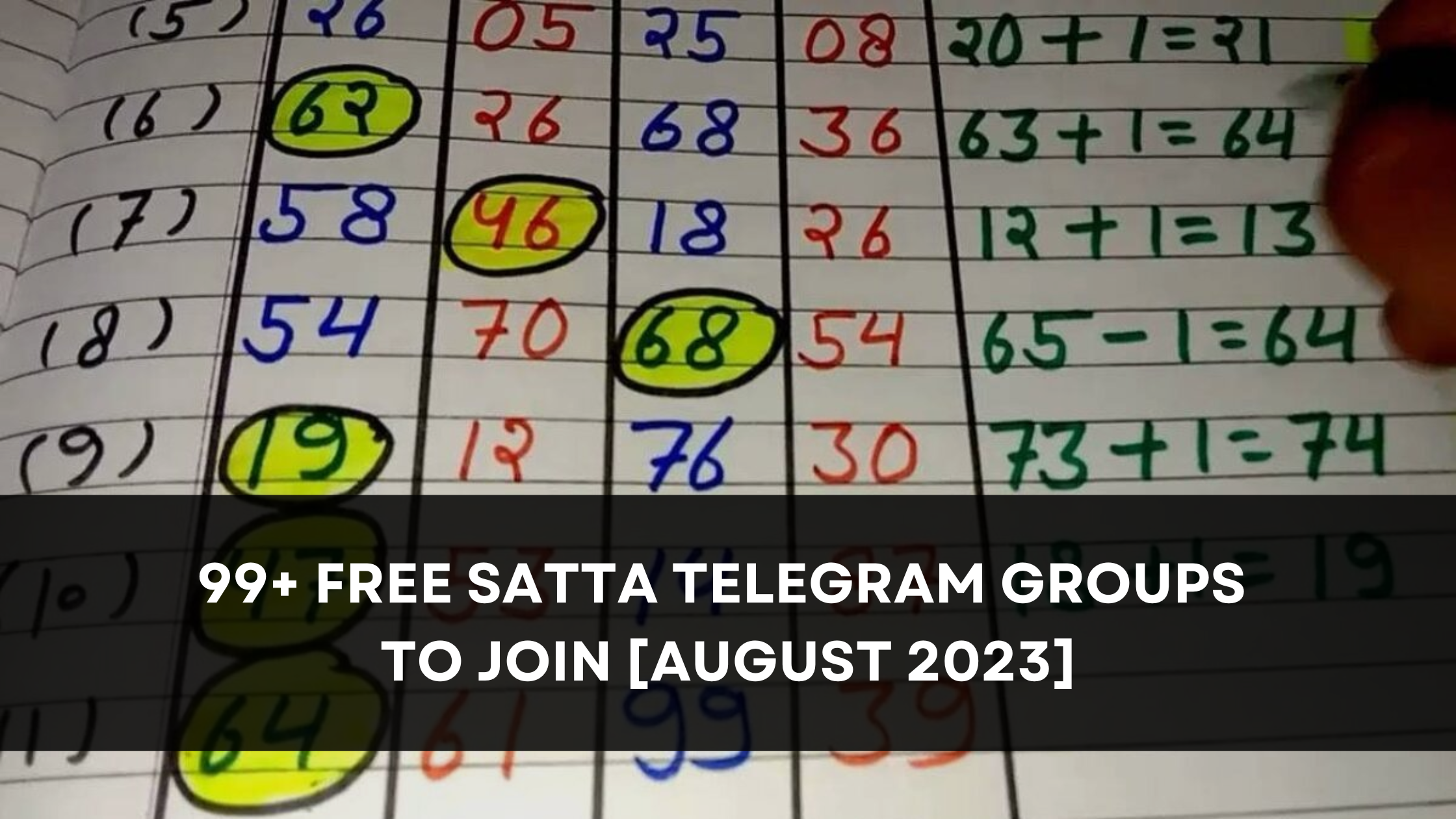 99+ Free Satta Telegram Groups To Join [August 2023]