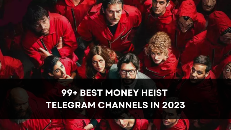 Best money heist telegram channels