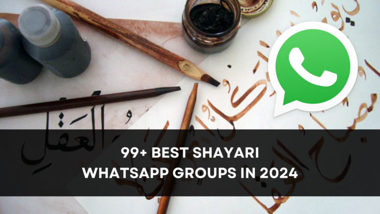 Best Shayari WhatsApp Groups in 2024