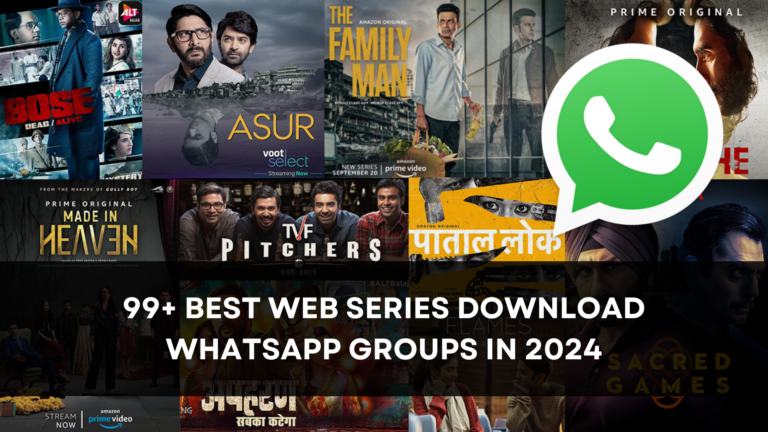 Best Web Series Download WhatsApp Groups in 2024