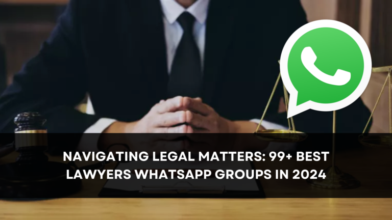 Best Lawyers WhatsApp Groups